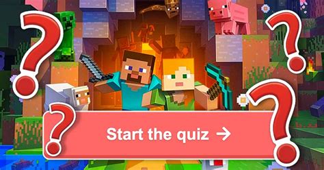 Ultimate Minecraft Quiz! Are You a Creeper or 